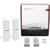 Noctua NA-HC4 Kit di montaggio, Copertura bianco, Kit di montaggio, Alluminio, Bianco