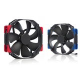 Noctua NF-A15 HS-PWM chromax.black.swap Case per computer Ventilatore Nero, Ventola Nero, Ventilatore, 300 Giri/min, 1500 Giri/min, 140,2 m³/h, Nero