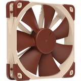 Noctua NF-F12 Case per computer Ventilatore 12 cm Beige, Marrone, Ventola Ventilatore, 12 cm, 300 Giri/min, 1500 Giri/min, 22,4 dB, 93,4 m³/h