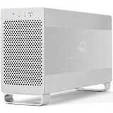 OWC Mercury Elite Pro Dual Box esterno HDD Bianco 3.5", Disk enclosure argento, Box esterno HDD, 3.5", Seriale ATA II, Serial ATA III, Collegamento del dispositivo USB, Bianco