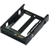 QNAP QDA-A2AR contenitore di unità di archiviazione Box esterno HDD/SSD Nero 2.5", Telaio di montaggio Nero, Box esterno HDD/SSD, 2.5", Serial ATA III, 6 Gbit/s, Nero