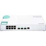 QNAP QSW-308-1C switch di rete Non gestito Gigabit Ethernet (10/100/1000) Bianco, Interruttore bianco, Non gestito, Gigabit Ethernet (10/100/1000)