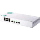QNAP QSW-308-1C switch di rete Non gestito Gigabit Ethernet (10/100/1000) Bianco, Interruttore bianco, Non gestito, Gigabit Ethernet (10/100/1000)