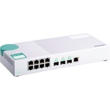 QNAP QSW-308-1C switch di rete Non gestito Gigabit Ethernet (10/100/1000) Bianco, Interruttore bianco, Non gestito, Gigabit Ethernet (10/100/1000)