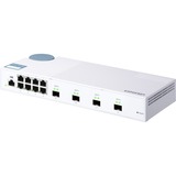 QNAP QSW-M408S switch di rete Gestito L2 Gigabit Ethernet (10/100/1000) Bianco, Interruttore bianco, Gestito, L2, Gigabit Ethernet (10/100/1000), Full duplex