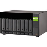 QNAP TL-D800C contenitore di unità di archiviazione Box esterno HDD/SSD Nero, Grigio 2.5/3.5", Disk enclosure Nero, Box esterno HDD/SSD, 2.5/3.5", Seriale ATA II, Serial ATA III, 6 Gbit/s, Hot-swap, Nero, Grigio