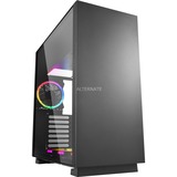 Sharkoon Pure Steel RGB Midi Tower Nero, Chassis Tower Nero, Midi Tower, PC, Nero, ATX, CEB, EATX, EEB, micro ATX, Mini-ITX, Acciaio, Vetro temperato, Multi