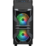 Sharkoon VG7-W RGB Midi Tower Nero, Chassis Tower Nero, Midi Tower, PC, Nero, ATX, micro ATX, Mini-ATX, Acrilico, Multi