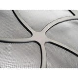 SilverStone FF122 Altro, Filtro antipolvere Altro, ABS sintetico, Nero, Argento, 120 mm, 120 mm, 120 mm