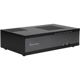 SilverStone ML05 HTPC Nero, Case HTPC Nero, HTPC, PC, Nero, Mini-ITX, Metallo, Casa/ufficio