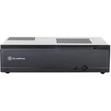 SilverStone ML05 HTPC Nero, Case HTPC Nero, HTPC, PC, Nero, Mini-ITX, Metallo, Casa/ufficio