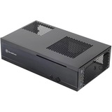 SilverStone ML05 HTPC Nero, Case HTPC Nero, HTPC, PC, Nero, Mini-ITX, Metallo, Casa/ufficio
