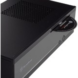 SilverStone ML05 HTPC Nero, Case HTPC Nero, HTPC, PC, Nero, Mini-ITX, Metallo, Casa/ufficio