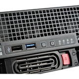 SilverStone RM21-304 Supporto Bianco, Enclosure per rack Nero, Supporto, Server, Bianco, micro ATX, Mini-ITX, Metallo, 2U