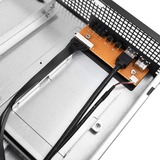 SilverStone RM21-304 Supporto Bianco, Enclosure per rack Nero, Supporto, Server, Bianco, micro ATX, Mini-ITX, Metallo, 2U