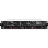 SilverStone RM21-304 Supporto Bianco, Enclosure per rack Nero, Supporto, Server, Bianco, micro ATX, Mini-ITX, Metallo, 2U