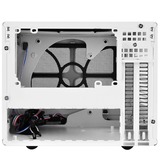 SilverStone SG13 Mini Tower Nero, Bianco, Alloggio a cubo bianco/Nero, Mini Tower, PC, Nero, Bianco, Mini-ATX, Mini-DTX, Acciaio, 6,1 cm