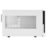 SilverStone SG13 Mini Tower Nero, Bianco, Alloggio a cubo bianco/Nero, Mini Tower, PC, Nero, Bianco, Mini-ATX, Mini-DTX, Plastica, Acciaio, 6,1 cm