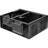 SilverStone SST-GD09B, Case HTPC Nero, Desktop, PC, Nero, ATX, micro ATX, Alluminio, Plastica, Acciaio, 2x 120 mm