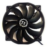 Thermaltake Pure 20 Case per computer Ventilatore 20 cm Nero, Ventola Nero, Ventilatore, 20 cm, 800 Giri/min, 28,2 dB, 129,639 pdc/min, Nero