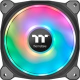 Thermaltake Riing Duo 12 RGB Premium Edition Case per computer Ventilatore 12 cm Nero, Ventola Nero, Ventilatore, 12 cm, 500 Giri/min, 1500 Giri/min, 23,9 dB, 42,45 pdc/min