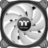 Thermaltake Riing Duo 12 RGB Premium Edition Case per computer Ventilatore 12 cm Nero, Ventola Nero, Ventilatore, 12 cm, 500 Giri/min, 1500 Giri/min, 23,9 dB, 42,45 pdc/min