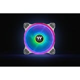 Thermaltake Riing Quad 12 RGB Case per computer Ventilatore 12 cm Bianco, Ventola bianco, Ventilatore, 12 cm, 500 Giri/min, 1500 Giri/min, 25,2 dB, 40,9 pdc/min