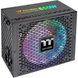 Thermaltake Toughpower PF1 alimentatore per computer 850 W 24-pin ATX Nero, Alimentatore PC Nero, 850 W, 100 - 240 V, 1020 W, 50/60 Hz, 12 A, Attivo