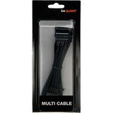 be quiet! CM-30750 0,7 m, Cavo Nero, SATA a 15 pin, Molex (4-pin), 0,7 m, Nero, Dark Power Pro 8- , Straight Power E9- , Pure Power L8- / Power Zone, RoHS