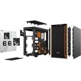 be quiet! Pure Base 600 Window Midi Tower Nero, Arancione, Chassis Tower Nero/Orange, Midi Tower, PC, Nero, Arancione, ATX, micro ATX, Mini-ITX, ABS sintetico, Plastica, Acciaio, Vetro temperato, Gaming