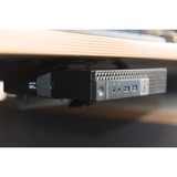 Digitus Sostegno multifunzionale Mini Desktop PC, Supporto Nero, Morsa, 5 kg, 75 x 75 mm, 100 x 100 mm, Nero