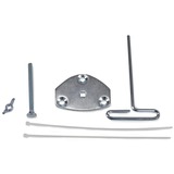 Ergotron 98-034 kit di fissaggio, Supporto bianco, 181 g, 230 mm, 200 mm, 13 mm, 200 g