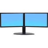 Ergotron Neo Flex Dual Monitor Lift Stand 62,2 cm (24.5") Nero Scrivania, Supporto per pavimento Nero, 6,4 kg, 62,2 cm (24.5"), 75 x 75 mm, 100 x 100 mm, Regolazione altezza, Nero
