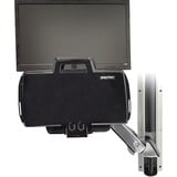 Ergotron StyleView Sit-Stand Combo Arm 61 cm (24") Alluminio Parete, Supporto bianco, 13,2 kg, 61 cm (24"), 75 x 75 mm, 100 x 100 mm, Alluminio