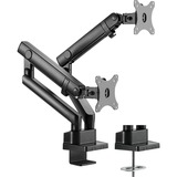 ICY BOX IB-MS314-T 81,3 cm (32") Scrivania Nero, Base per monitor Nero, Morsa, 16 kg, 81,3 cm (32"), 75 x 75 mm, 100 x 100 mm, Nero