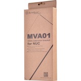 SilverStone MVA01 Kit di fissaggio, Supporto Nero, 160 g, 142,5 mm, 2 mm, 215 mm
