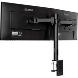 iiyama DS1002C-B1 Supporti a parete per TV 81,3 cm (32") Scrivania Nero, Base per monitor Nero, Morsa, 10 kg, 25,4 cm (10"), 81,3 cm (32"), 100 x 100 mm, Nero