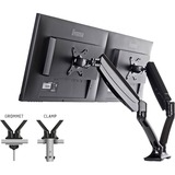 iiyama DS3002C-B1 Supporti a parete per TV 68,6 cm (27") Scrivania Nero, Base per monitor Nero, Morsetto/occhiello, 5 kg, 25,4 cm (10"), 68,6 cm (27"), 100 x 100 mm, Nero