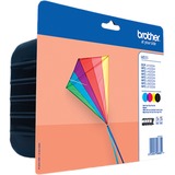 Brother LC223VALBPDR cartuccia d'inchiostro 4 pz Originale Nero, Ciano, Magenta, Giallo Nero, Ciano, Magenta, Giallo, 4 pz, 550 pagine, 550 pagine, Confezione multipla
