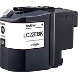 Brother LC22EBK cartuccia d'inchiostro 1 pz Originale Nero Nero, Inchiostro a base di pigmento, 1 pz, 2400 pagine, Confezione singola
