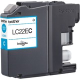 Brother LC22EC cartuccia d'inchiostro 1 pz Originale Ciano Ciano, 1 pz, 1200 pagine, Confezione singola