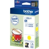 Brother LC22UY cartuccia d'inchiostro 1 pz Originale Resa elevata (XL) Giallo Resa elevata (XL), Giallo, Inchiostro a base di pigmento, 1 pz, 1200 pagine, Confezione singola