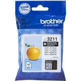 Brother LC3211BK cartuccia d'inchiostro 1 pz Originale Resa standard Nero Resa standard, Nero, Inchiostro a base di pigmento, 1 pz, 200 pagine, Confezione singola