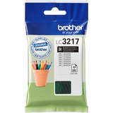 Brother LC3217BK cartuccia d'inchiostro 1 pz Originale Nero Nero, Inchiostro a base di pigmento, 550 ml, 1 pz, 550 pagine, Confezione singola