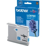 Brother LC970C cartuccia d'inchiostro 1 pz Originale Ciano Ciano, 1 pz, 300 pagine, Confezione singola, Vendita al dettaglio