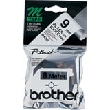 Brother M-K221B nastro per etichettatrice Nero su bianco, Nastro di scrittura Nero su bianco, M, Cina, 5 anno/i, Brother, 9 mm