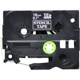 Brother STE-141 nastro per etichettatrice TZ/TZe, Nastro di scrittura 1 pz, TZ/TZe, Nero, Cina, 5 anno/i, 1,8 cm