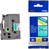 Brother TZE-751 nastro per etichettatrice Nero su verde, Nastro di scrittura Nero su verde, TZe, Grigio, Trasferimento termico, Filippine, 5 anno/i