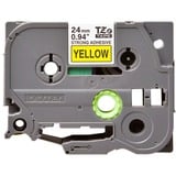 Brother TZE-S651 nastro per etichettatrice TZ, Nastro di scrittura giallo, TZ, Filippine, 5 anno/i, 8 m, 29 mm, 67 mm