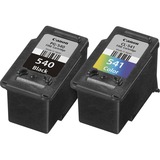 Canon Cartucce d'inchiostro Multipack PG-540 CL-541 C/M/Y Resa standard, Nero, Ciano, Magenta, Giallo, 2 pz, 2465 pagine, 180 pagine, Confezione multipla, Vendita al dettaglio